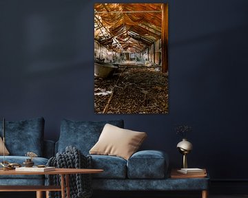 Verlaten kas van InfiniteArtLabs