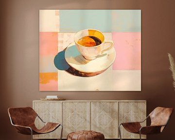 Koffie Schilderij van ARTEO Schilderijen