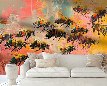 Bienenmalerei von Wunderbare Kunst