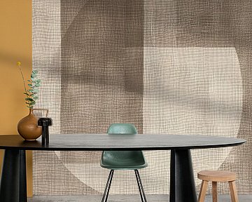 Modern minimalistische kunst op linnen van Modern Collection
