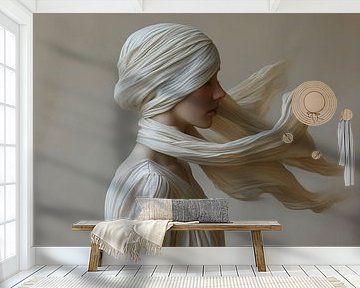 Frau Beige | Seidengeflüster