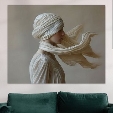 Vrouw Beige | Silk Whispers