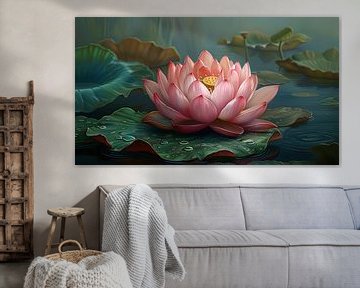 Heilige Lotusbloem van Egon Zitter