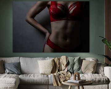 Red lingerie