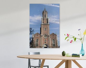 Sint Gertrudiskerk, Wetteren, België van Imladris Images