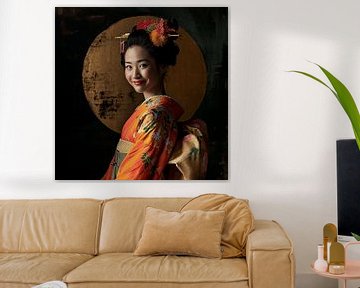 Geisha, Woman van Hetty Lamboo