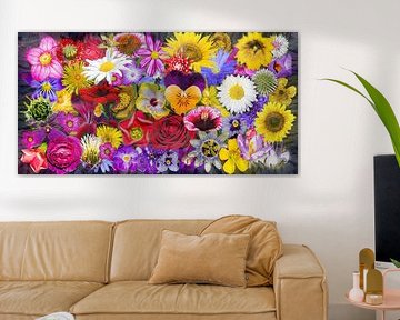 Florale Farbexplosion