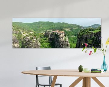 Panorama of Meteora, Greece by Jan Fritz