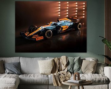 McLaren MCL35M F1 Car by Steven Kingsbury