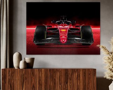 Ferrari F1 75 Racewagen van Steven Kingsbury