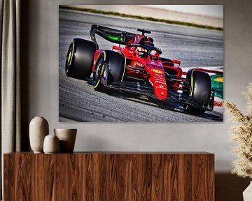 Carlos Sainz F1 Ferrari by Steven Kingsbury
