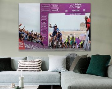 Tim Merlier wint op de wandelaar in Knokke van FreddyFinn