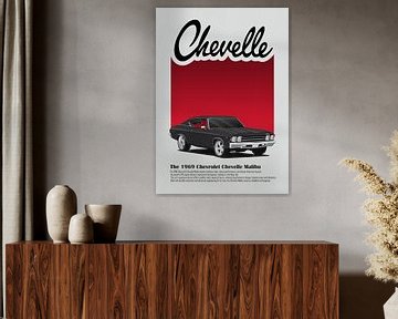 Kunstauto 1969 Chevrolet Chevelle Malibu van D.Crativeart