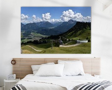Uitzicht vanaf de Hahnenkamm / Tirol van Karl-Heinz Petersitzke
