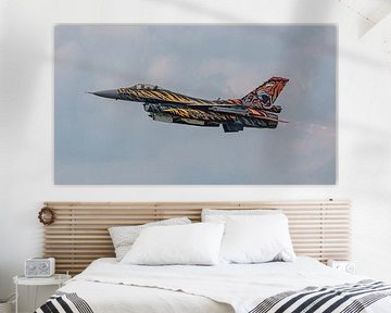 Turkse General Dynamics F-16C Fighting Falcon. van Jaap van den Berg