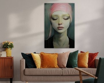 Vrouw portret van Bert Nijholt