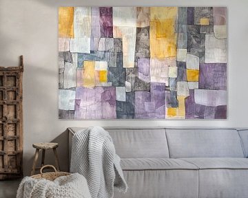 Kleurrijk modern abstract kunstontwerp van Art & Soul Creations