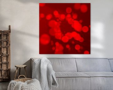 Red Circles van Jörg Hausmann