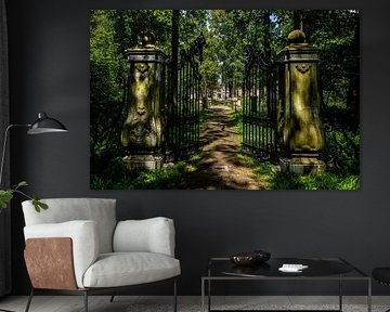 Heeswijk Castle entrance gate by Brian Morgan