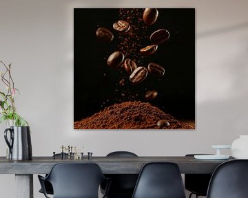 Koffie kunstwerk van Poster Art Shop