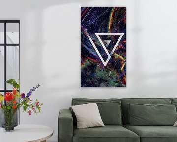 Abstracte illustratie Kleurrijk van Owolan Art