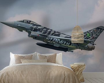 Luftwaffe Eurofighter Typhoon in tijger livery.