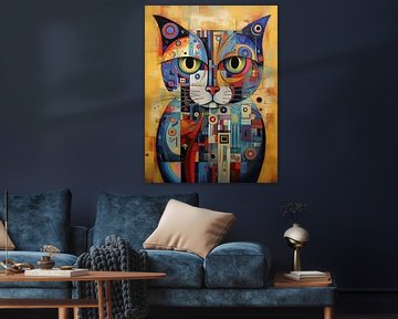 Kat abstract van Imagine