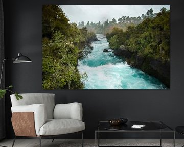 Huka Falls, Nieuw Zeeland van Nynke Altenburg