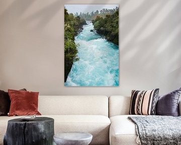 Huka Falls, Nieuw Zeeland van Nynke Altenburg