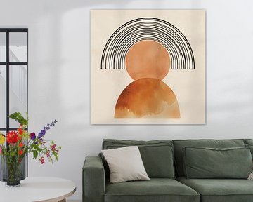 Abstracte meetkunde van Poster Art Shop