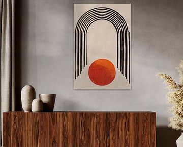 Circles and lines by Poster Art Shop