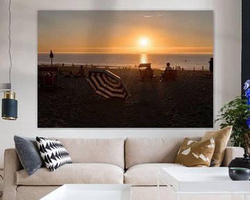 Een prachtige zomeravond in Scheveningen