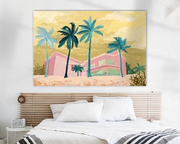 Het Roze Huis van Goed Blauw