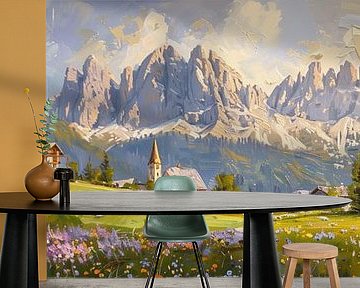 Alpine meadow in Full Glory by Whale & Sons