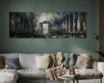 Verlaten Tempel in de Jungle van Whale & Sons