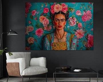 Frida Poster - Frida Kunstdruk van Niklas Maximilian