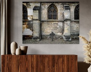 Marl Castle wall garden poster by Danny den Breejen
