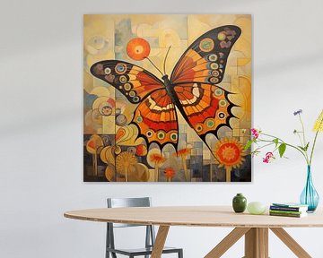 Vlinder abstract van Imagine