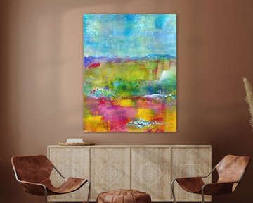 Landschap zomermagie van Claudia Gründler