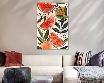Grapefruit van Poster Art Shop