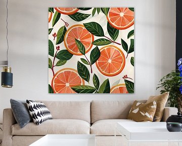 Grapefruit van Poster Art Shop