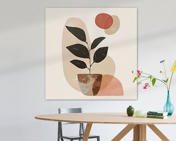 Moderne planten van Poster Art Shop