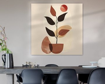 Moderne planten van Poster Art Shop