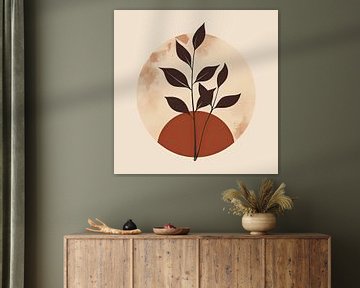 Samenstelling van planten van Poster Art Shop