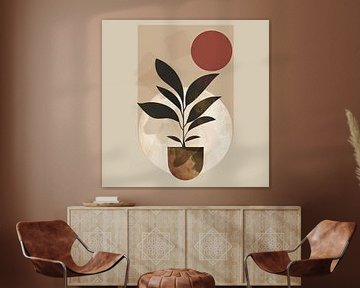 Hedendaagse minimalistische muurkunst van Poster Art Shop