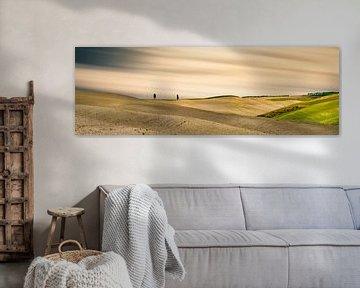 Toscaans landschap in panorama van eric van der eijk