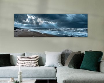 Lichtspel aan de Kust variatie 11 van Steinfox Art
