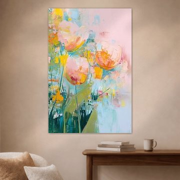 Modern abstracte Bloem