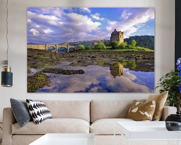 Kasteel Eilean Donan Schotland van Patrick Lohmüller