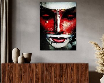 The red mask von Gabi Hampe